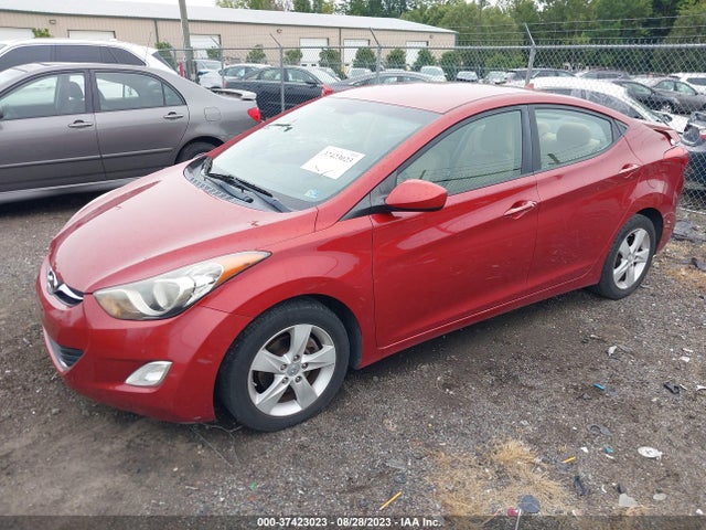 2012 HYUNDAI ELANTRA GLS PZEV VIN: KMHDH4AE4CU186873