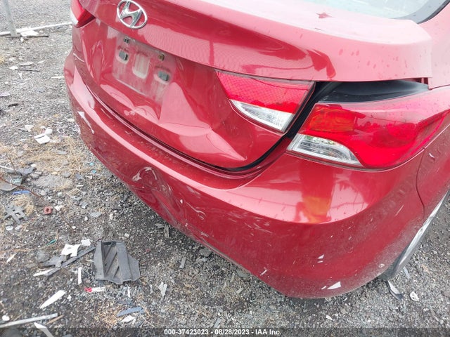 2012 HYUNDAI ELANTRA GLS PZEV VIN: KMHDH4AE4CU186873