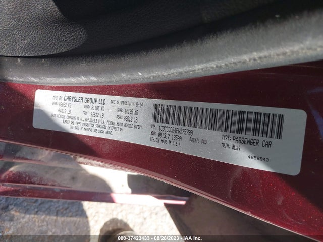 1C3CCCCB4FN575799 Chrysler 200 C
