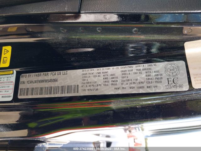 1C4HJXEN9MW545064 Jeep Wrangler Unlimited Sahara