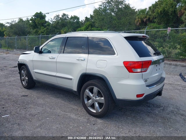 2012 JEEP GRAND CHEROKEE OVERLAND VIN: 1C4RJFCG5CC229552