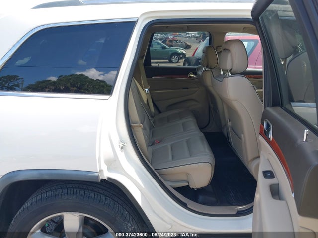 2012 JEEP GRAND CHEROKEE OVERLAND VIN: 1C4RJFCG5CC229552