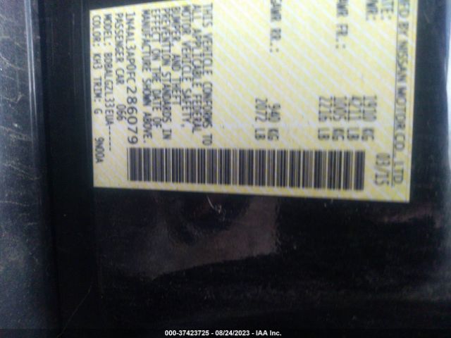 1N4AL3AP0FC286079 Nissan ALTIMA 2.5