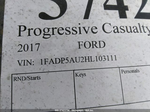 1FADP5AU2HL103111 Ford C-max Hybrid Se