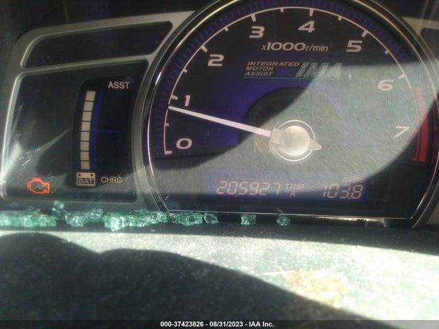 2009 HONDA CIVIC HYBRID VIN: JHMFA36289S003200