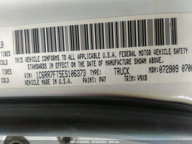 1C6RR7FT5ES106373 RAM 1500 Express