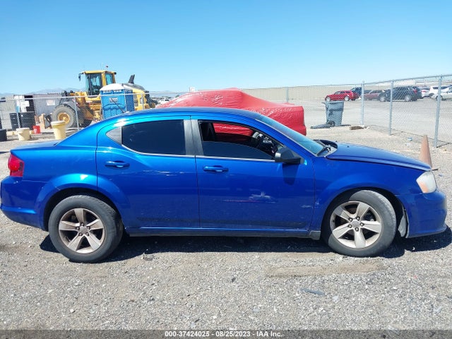 2013 DODGE AVENGER SE VIN: 1C3CDZAB7DN581547
