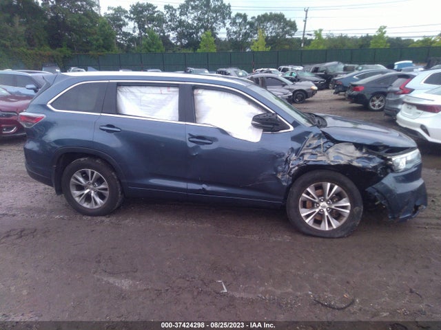 2015 TOYOTA HIGHLANDER XLE VIN: 5TDJKRFH5FS124397