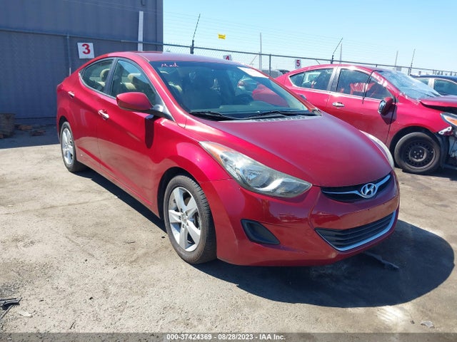 2013 HYUNDAI ELANTRA GLS VIN: 5NPDH4AE7DH362055
