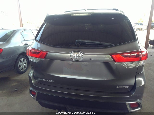 Toyota Highlander Limited 2017 5TDDZRFH3HS378332 Image 8