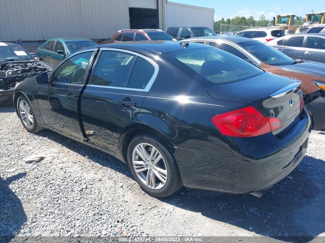 2012 INFINITI G37 SEDAN JOURNEY VIN: JN1CV6AP3CM620662
