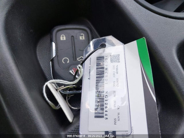 2022 Chevrolet Silverado 1500, VIN: 3GCPWCED1NG126445