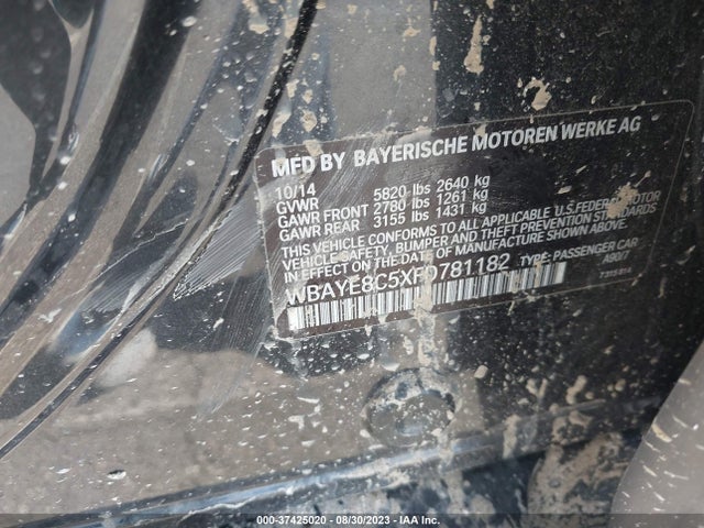 WBAYE8C5XFD781182 BMW 7 Series 750li