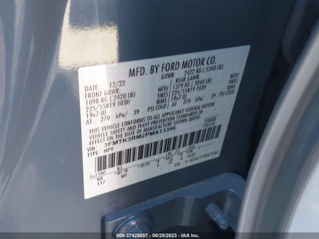 3FMTK3RM2PMA13396 Ford Mustang Mach-e Premium