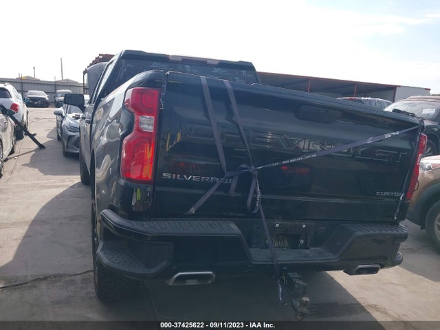 2021 CHEVROLET SILVERADO 1500 4WD SHORT BED CUSTOM TRAIL BOSS VIN: 3GCPYCEF1MG249334
