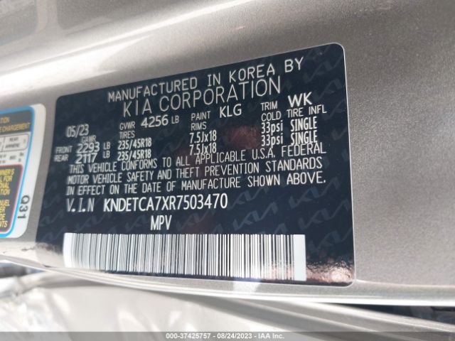 KNDETCA7XR7503470 KIA Seltos Sx