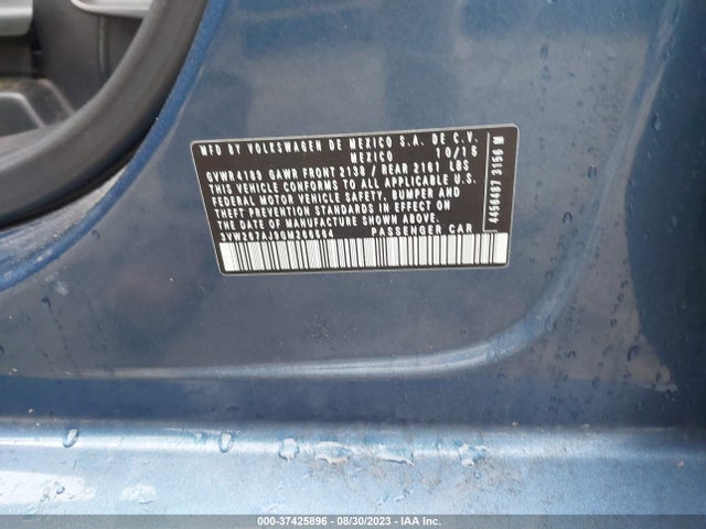 3VW267AJ9GM266564 Volkswagen Jetta Sedan 1.4t S W/technology