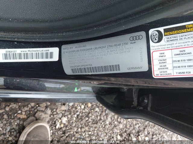 WAUFGAFC3FN046704 Audi A6 3.0t Premium Plus