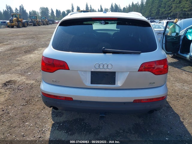 2008 AUDI Q7 3.6 PREMIUM VIN: WA1BY74L98D005386