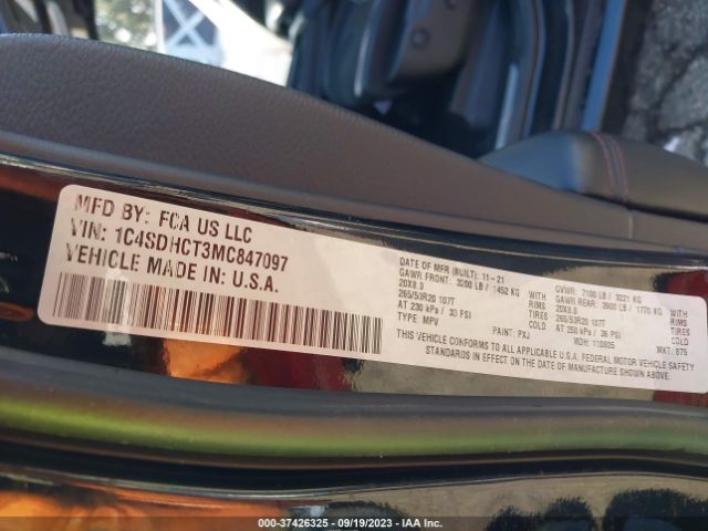 Dodge Durango R/t 2021 1C4SDHCT3MC847097 Image 16