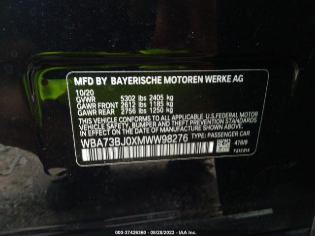 WBA73BJ0XMWW98276 BMW 5 Series 540i Xdrive