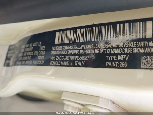 ZACCJABT0FPB86987 Jeep Renegade Latitude