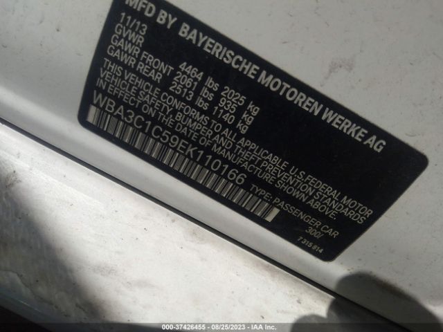 WBA3C1C59EK110166 BMW 3 Series 328i