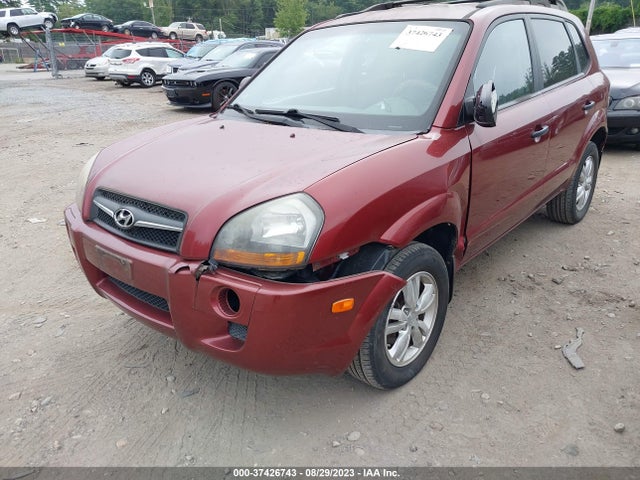 2009 HYUNDAI TUCSON GLS VIN: KM8JM12B79U034807