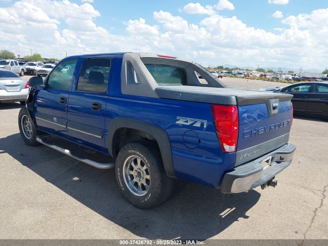 2004 CHEVROLET AVALANCHE VIN: 3GNEK12T44G142017