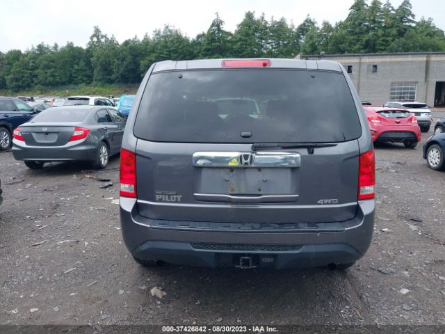 5FNYF4H25EB054739 Honda PILOT LX