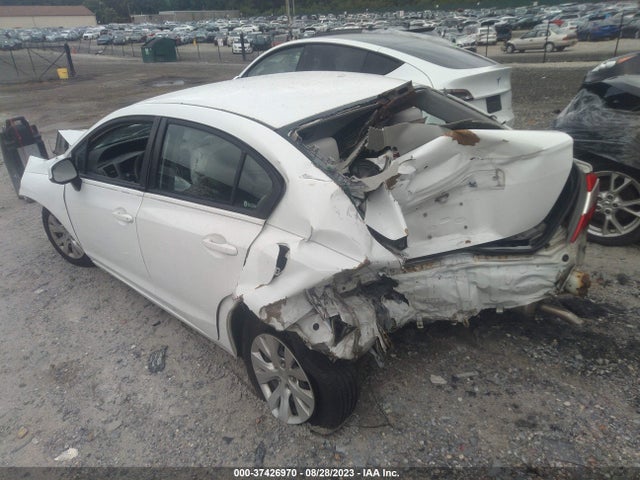 2012 HONDA CIVIC SDN LX VIN: 2HGFB2F5XCH306174