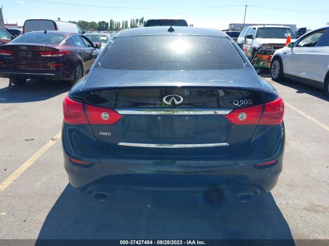JN1FV7AR3GM451012 Infiniti Q50 3.0t Red Sport 400