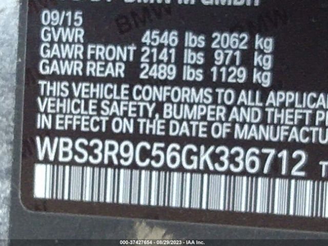 WBS3R9C56GK336712 BMW M4