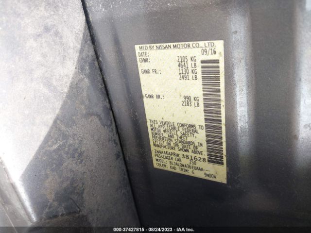 1N4AA6AP8HC381628 Nissan MAXIMA S
