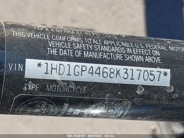 2008 HARLEY-DAVIDSON FXDWG 1HD1GP4468K317057 Photo 9