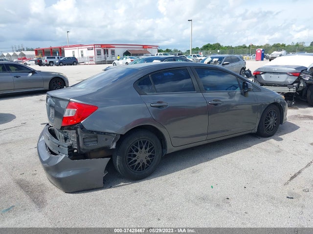 2012 HONDA CIVIC SDN LX VIN: 2HGFB2F57CH566886