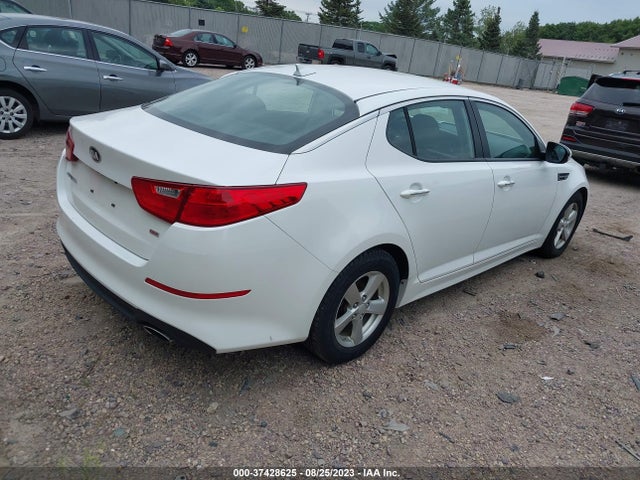 KIA Optima Lx 2015 KNAGM4A77F5642584 Image 4