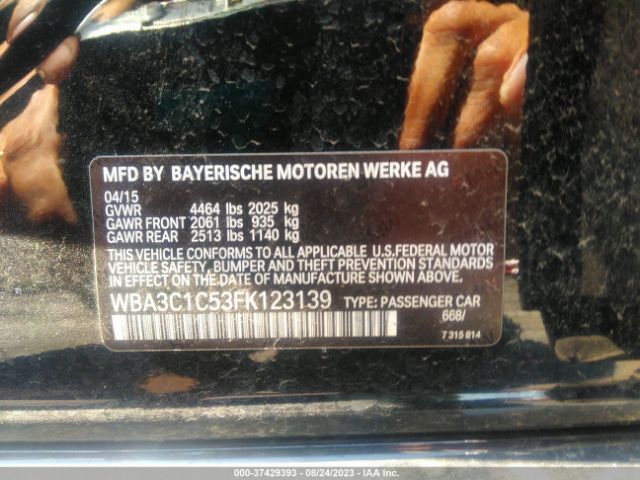 WBA3C1C53FK123139 BMW 3 Series 328i