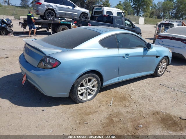 2007 HYUNDAI TIBURON GS VIN: KMHHM66D77U260835