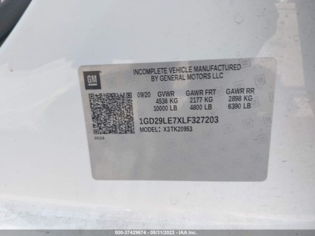 1GD29LE7XLF327203 GMC SIERRA 2500HD