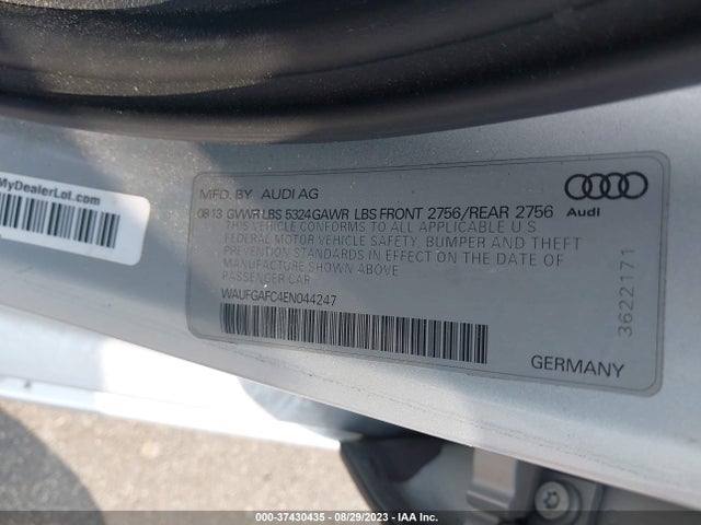 WAUFGAFC4EN044247 Audi A6 3.0t Premium Plus