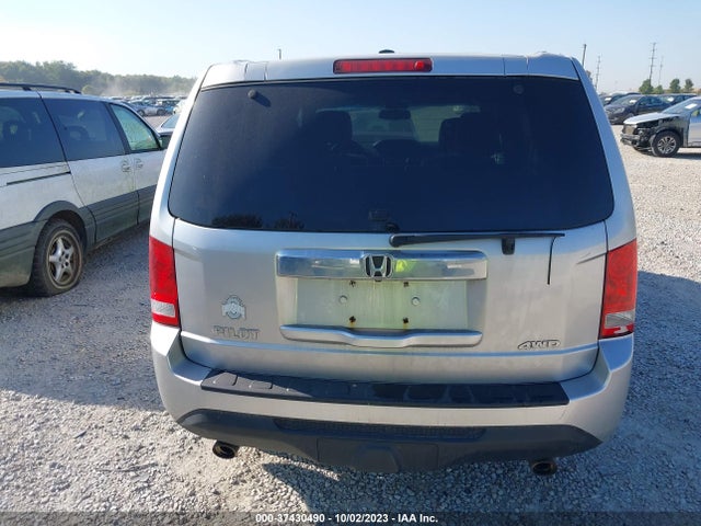 2012 HONDA PILOT EX-L VIN: 5FNYF4H63CB006656