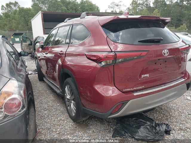 Toyota Highlander Platinum 2022 5TDFZRAH5NS120874 Image 3