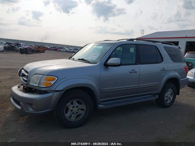 2002 TOYOTA SEQUOIA LIMITED VIN: 5TDBT48A22S080440