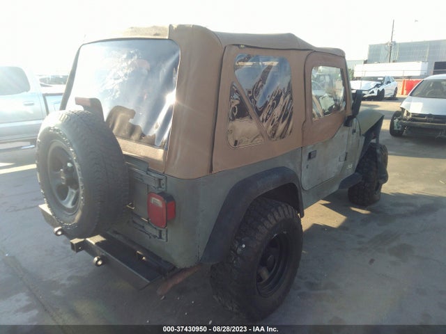 1997 JEEP WRANGLER SE VIN: 1J4FY29P2VP409012