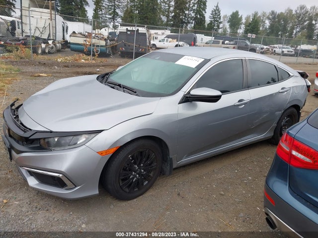 Honda Civic Sedan Lx 2019 2HGFC2F61KH580643 Image 2