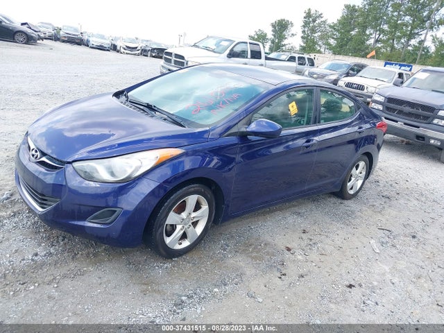 2013 HYUNDAI ELANTRA GLS PZEV VIN: 5NPDH4AE2DH261022