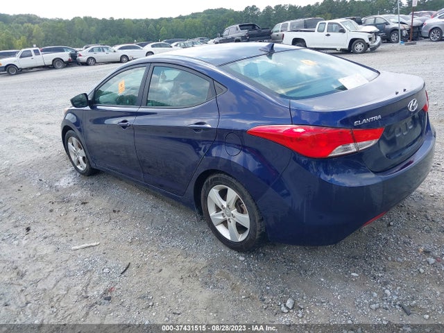 2013 HYUNDAI ELANTRA GLS PZEV VIN: 5NPDH4AE2DH261022