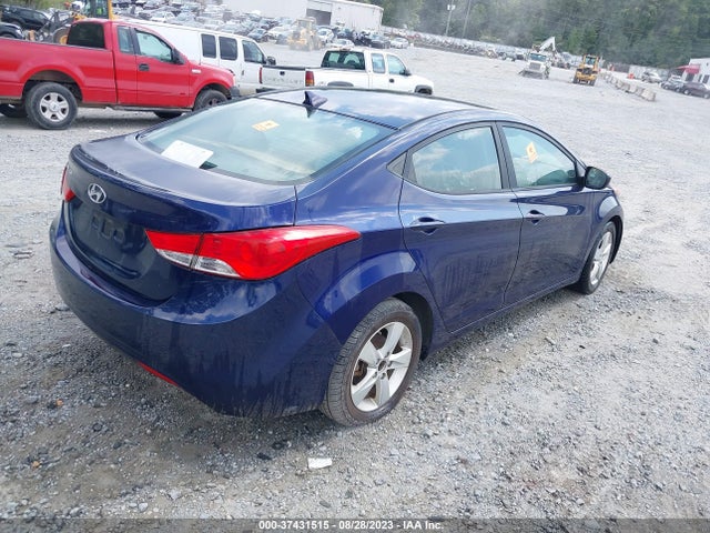 2013 HYUNDAI ELANTRA GLS PZEV VIN: 5NPDH4AE2DH261022