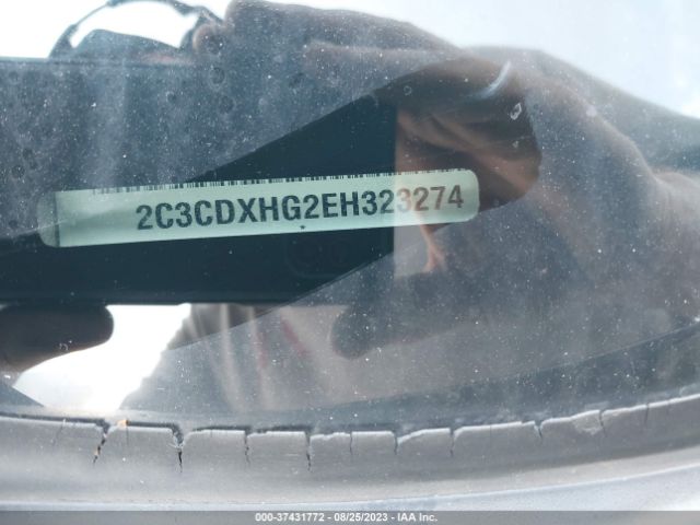2C3CDXHG2EH323274 Dodge Charger Sxt Plus